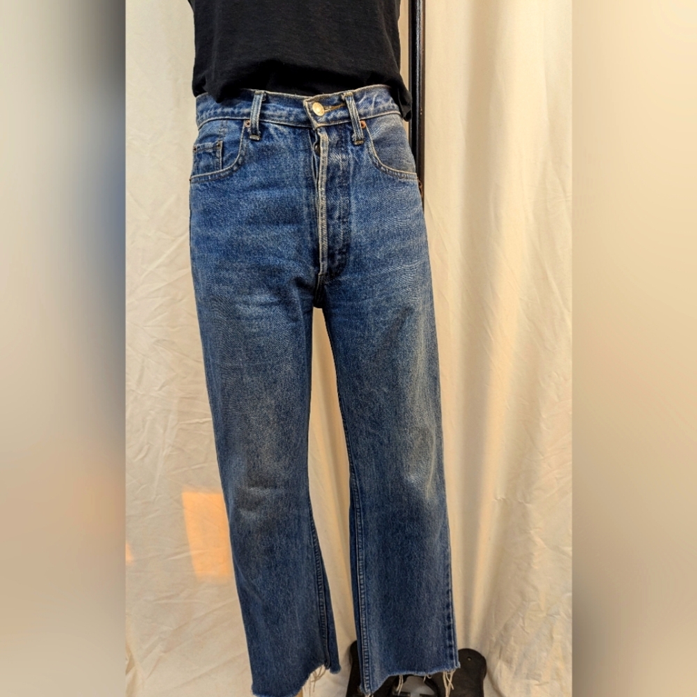 Vintage 80s Levi's 501 Button Fly jeans